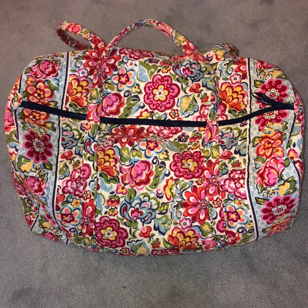 Large Vera Bradley Duffle Bag